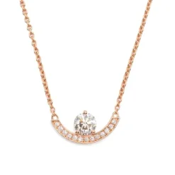 Pendentif Intrépide grand arc 0.5ct pavé