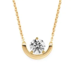 Pendentif Intrépide petit arc 1ct