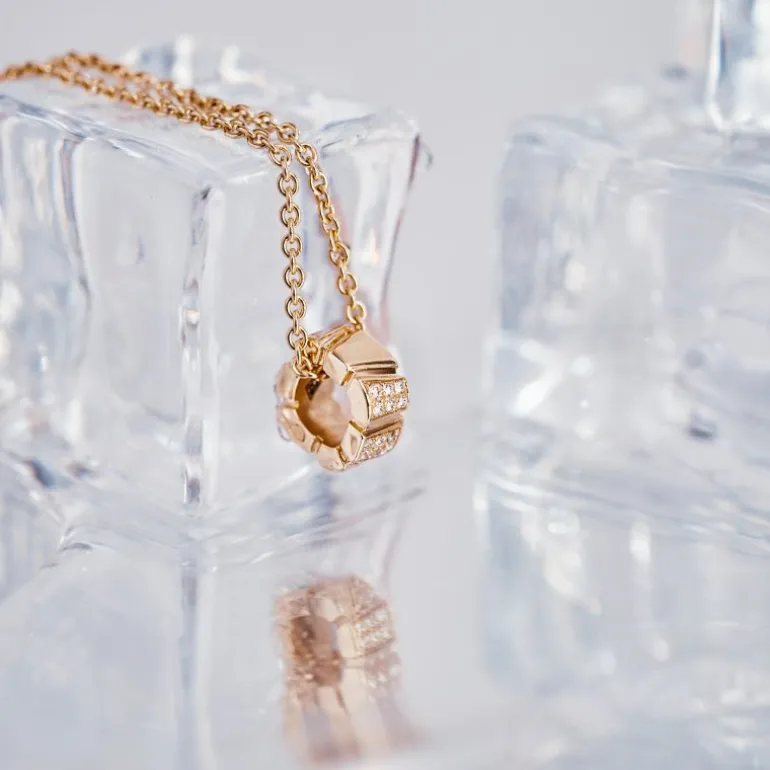 Pendentif Ride & Love semi-pavé Small