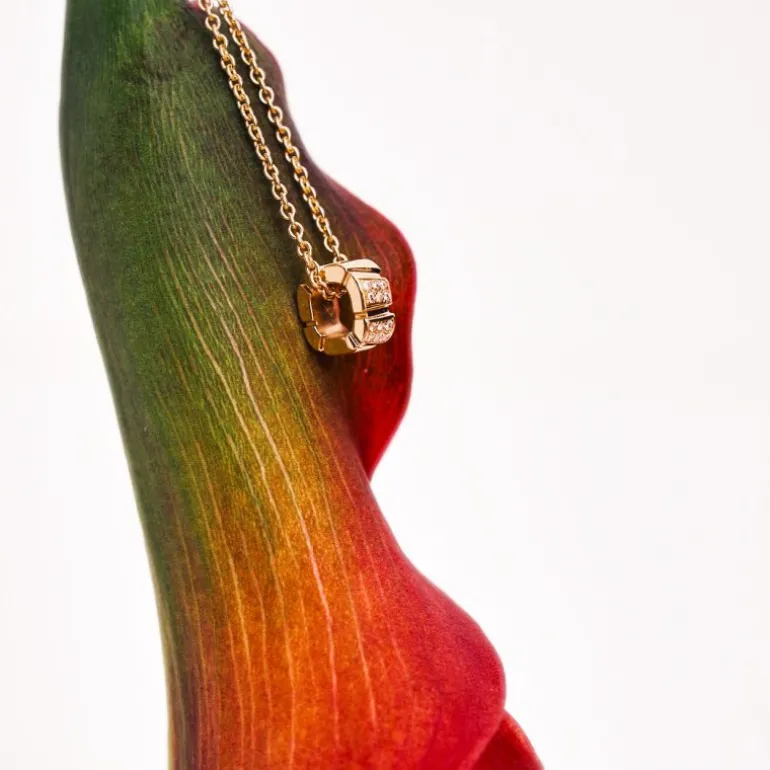 Pendentif Ride & Love semi-pavé Small
