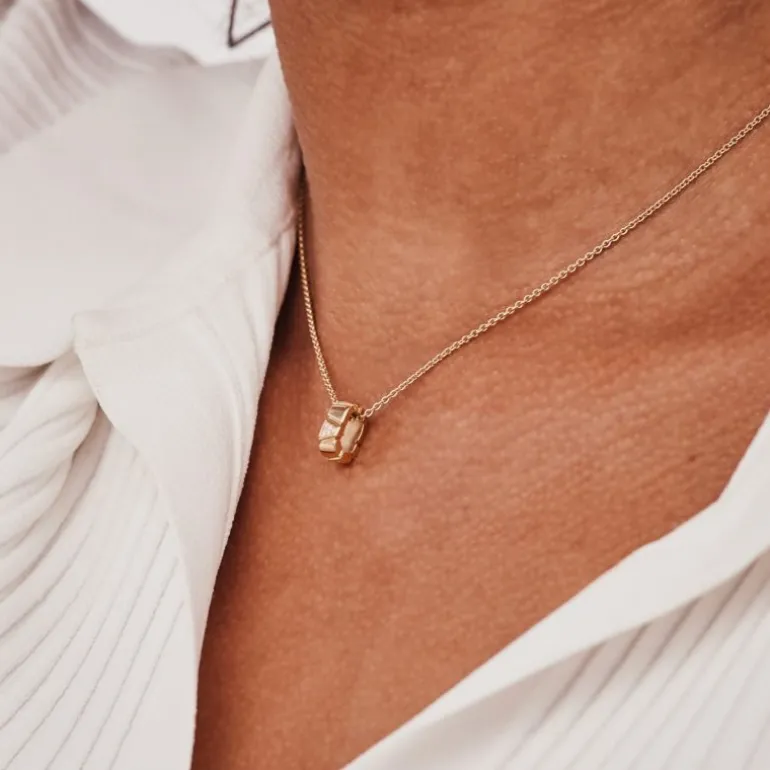 Pendentif Ride & Love semi-pavé Medium