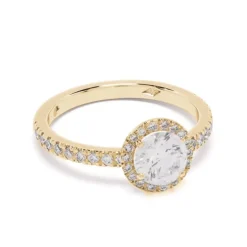 Solitaire Absolu.e Couronne 1ct pavé