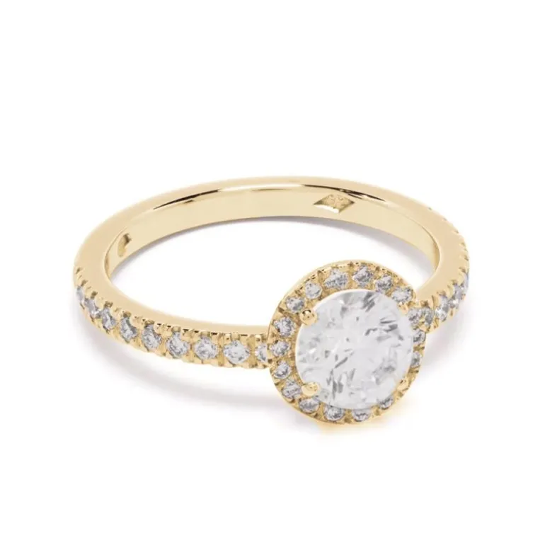 Solitaire Absolu.e Couronne 1ct pavé