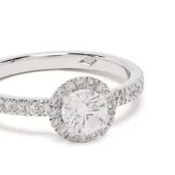 Solitaire Absolu.e Couronne 0.5ct pav&eacute;