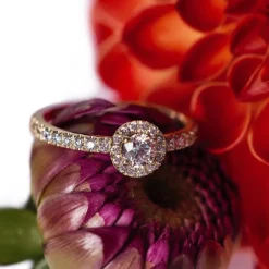 Solitaire Absolu.e Couronne 0.5ct pav&eacute;