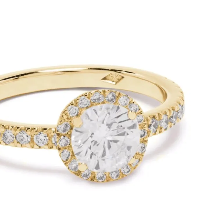 Solitaire Absolu.e Couronne 1ct pavé