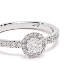 Solitaire Absolu.e Couronne 0.25ct pavé