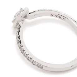 Solitaire Absolu.e Couronne 0.25ct pavé