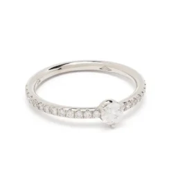 Solitaire Absolu.e 0.25ct pavé