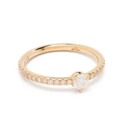 Solitaire Absolu.e 0.25ct pavé