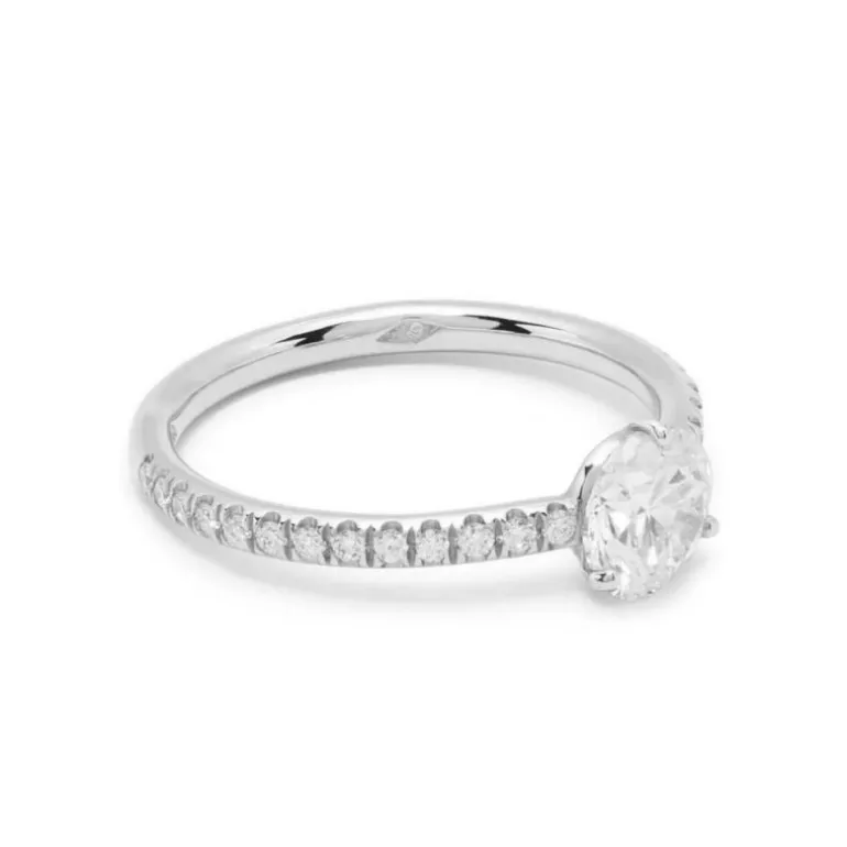 Solitaire Absolu.e 1ct pavé