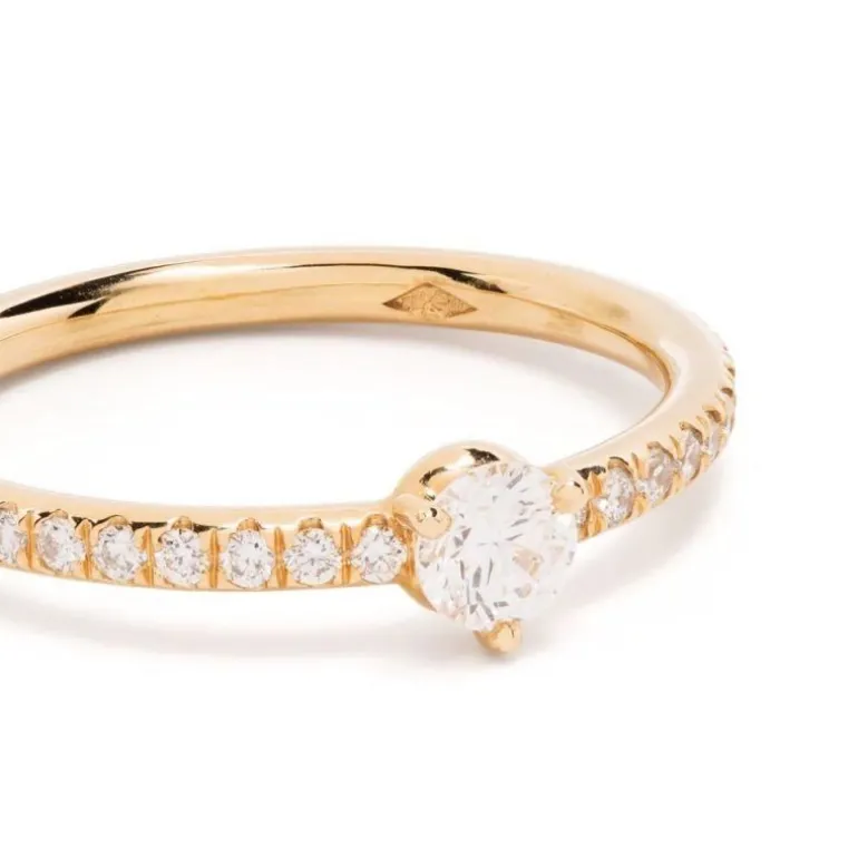 Solitaire Absolu.e 0.25ct pavé