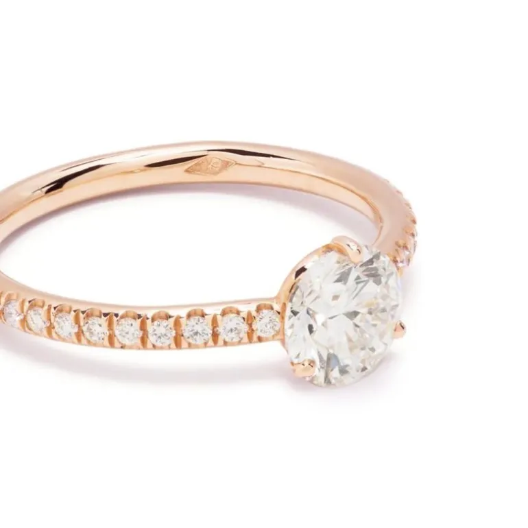 Solitaire Absolu.e 1ct pavé