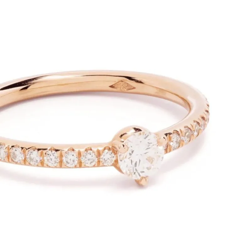 Solitaire Absolu.e 0.25ct pavé