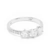 Solitaire Absolu.e Encore Plus 0.25ct pav&eacute;