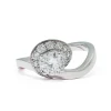 Solitaire Amour &Eacute;ternel 0.7ct semi-pav&eacute;