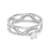 Solitaire Amour Perp&eacute;tuel 0.25ct
