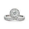 Solitaire Lien &Eacute;ternel 0.5ct pav&eacute;